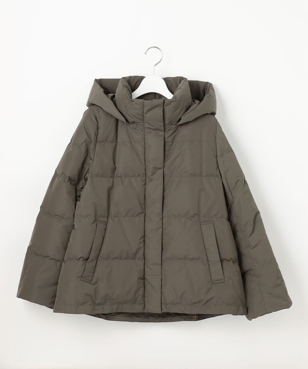 自由区 L 【洗える】マイクロタッサーダウン コート 