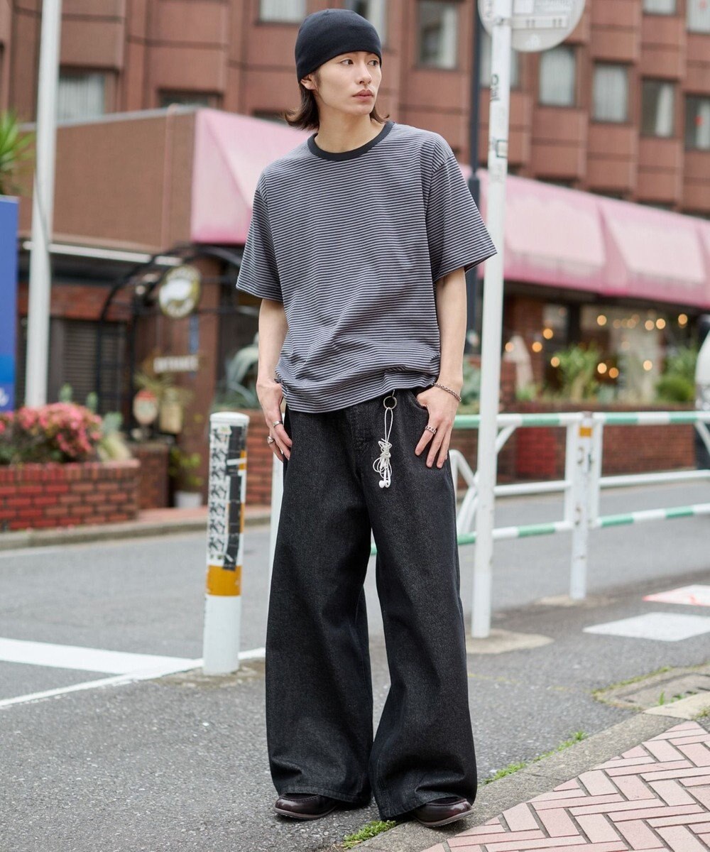 WEGO 【ユニセックス着用ITEM】ボーダーリンガーT（SS） 