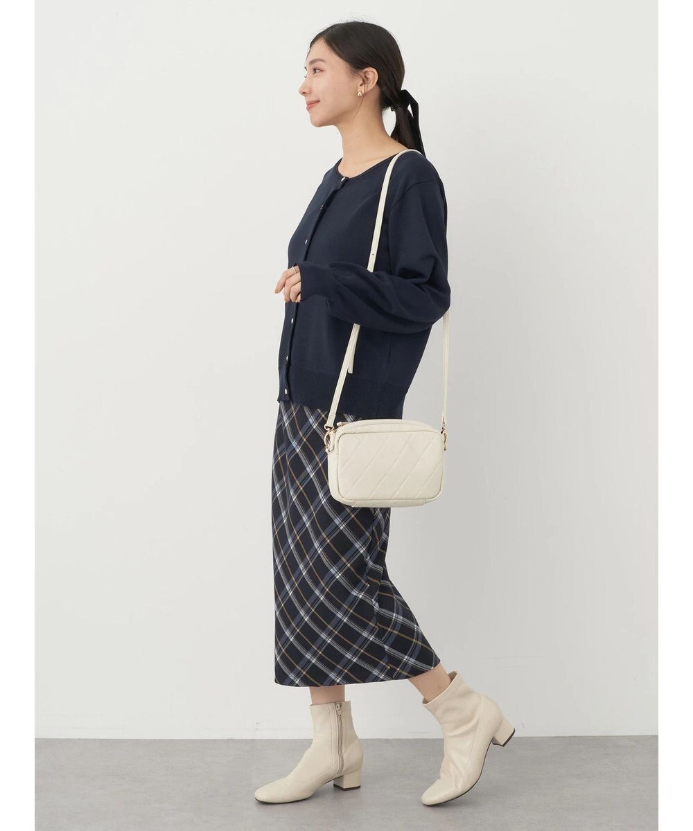 earth music&ecology いろいろ釦クルーネックカーディガン 