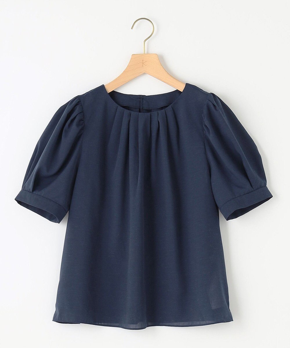 組曲 L ソフトローンパフスリーブ ブラウス 