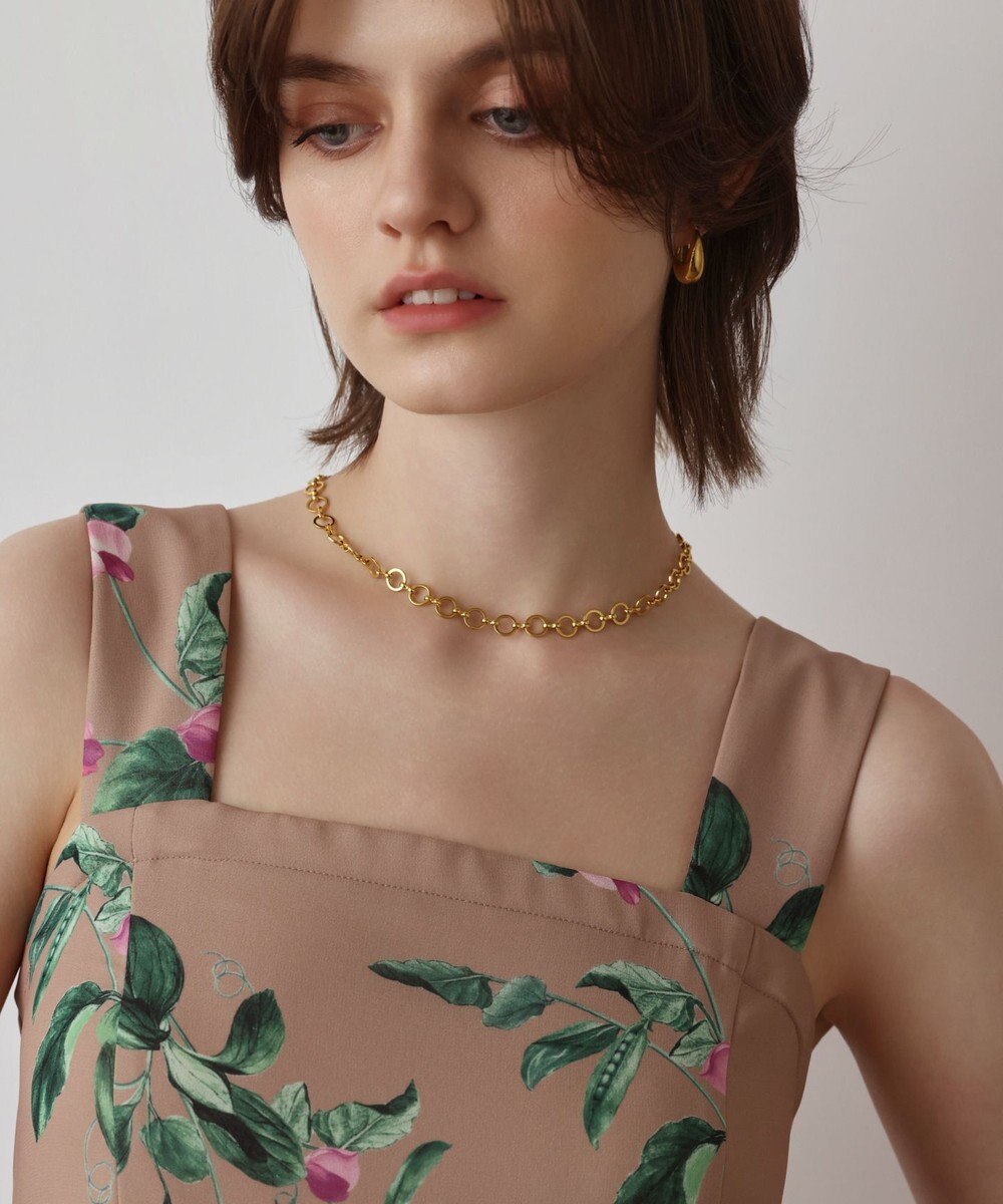 GRACE CONTINENTAL プリントセパレートワンピース 