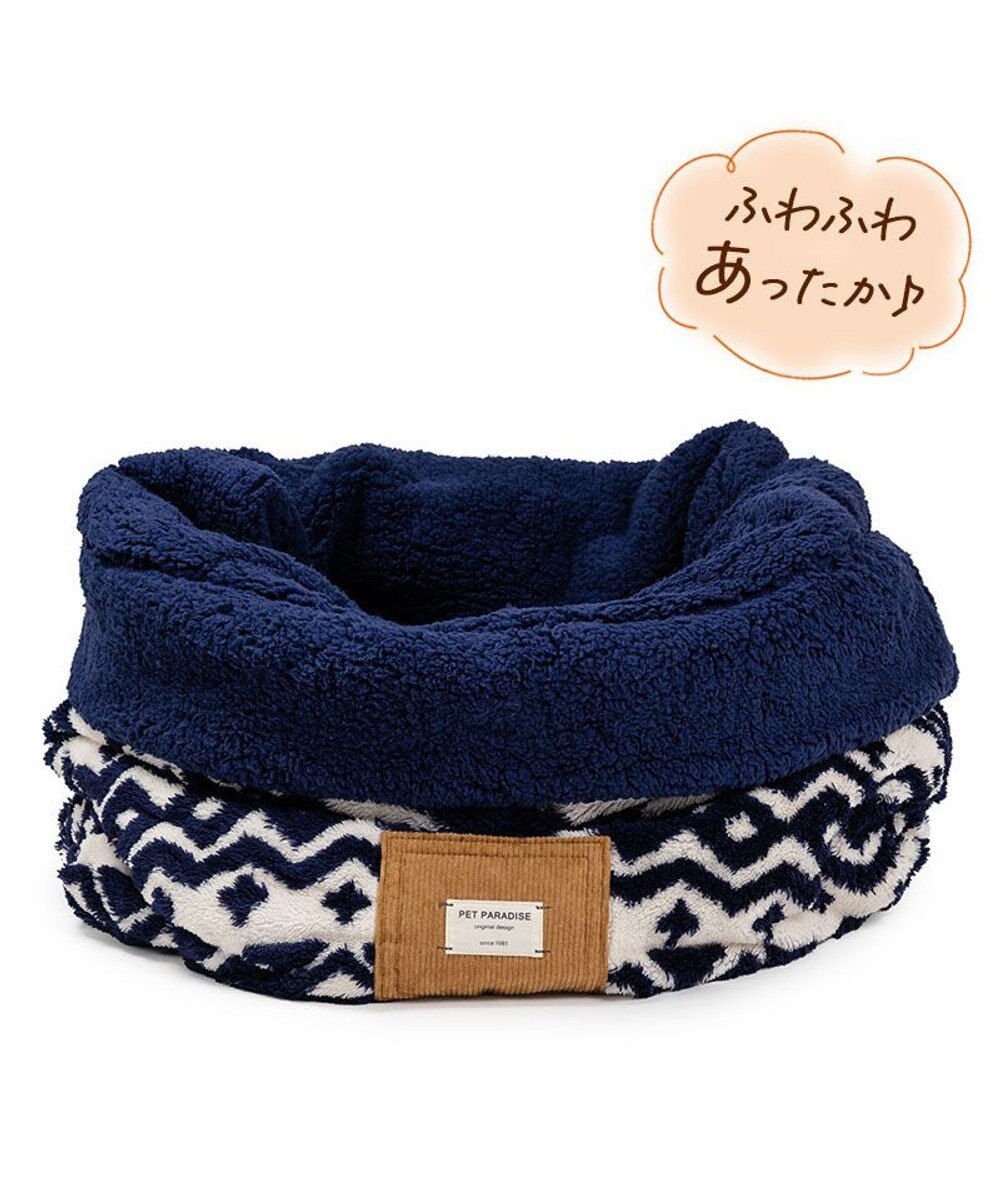 PET PARADISE ペットパラダイス  筒型 寝袋 《カントリー柄》 Ｌ 