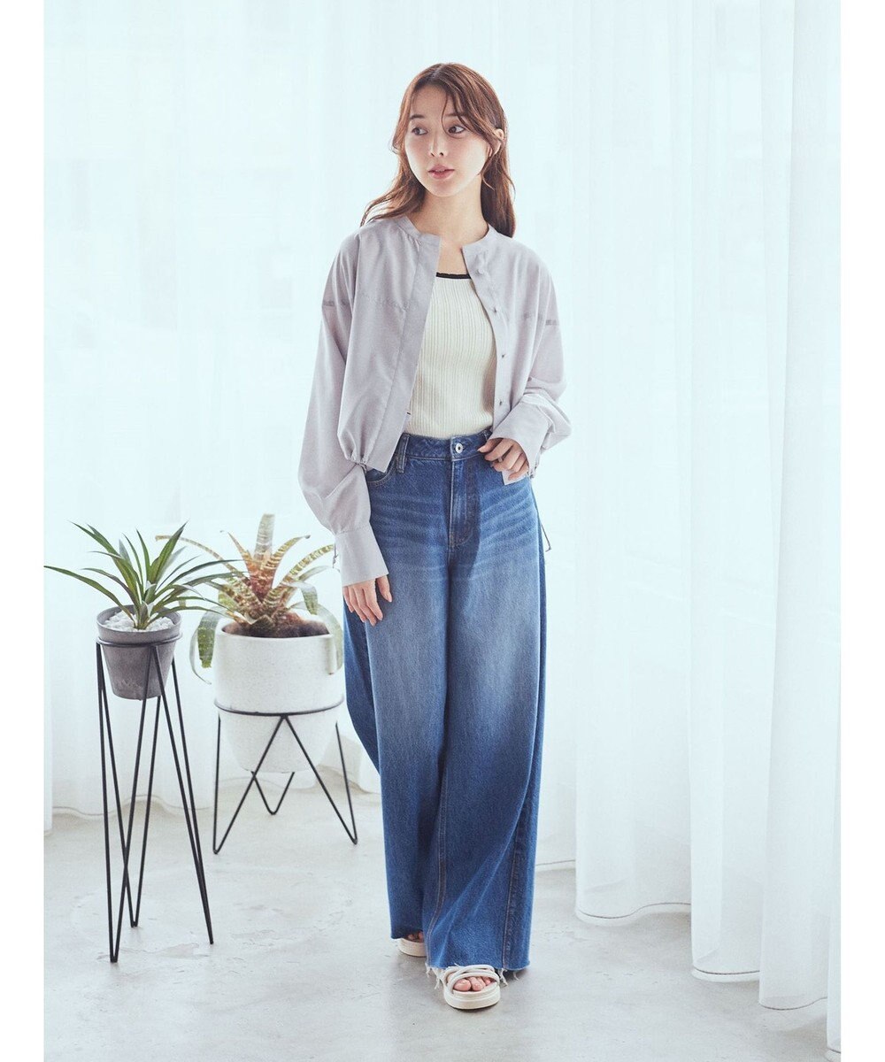 earth music&ecology シャツブルゾン 