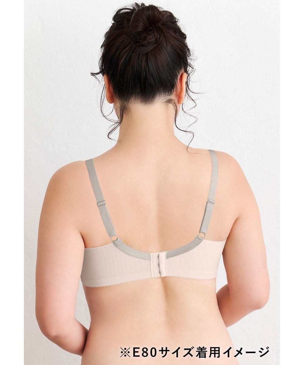 WACOAL 【小さく見せるブラ】 レーシィ ブラジャー 着やせ効果 コンパクトにメイク バストの突出をおさえる 背中の段差を軽減 大きいサイズ レディース BRB453 /ワコール 