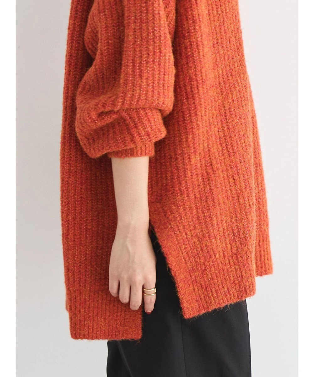 AMERICAN HOLIC ミックスヤーンカフタンニットプルオーバー 