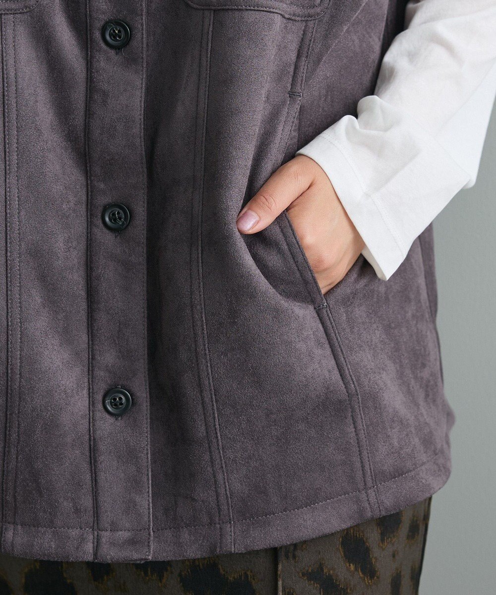 CRAFT STANDARD BOUTIQUE フェイクスエードベスト 