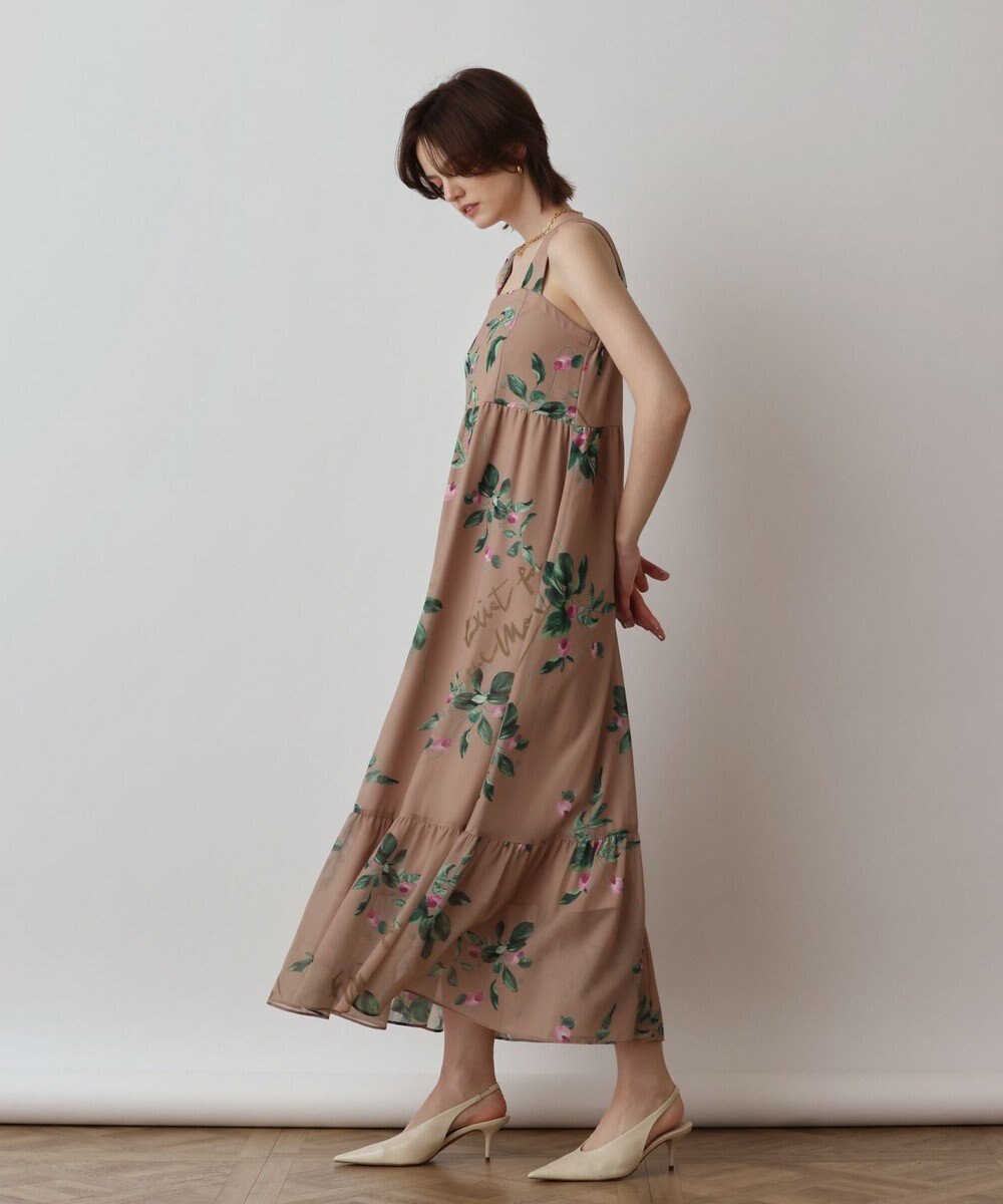 GRACE CONTINENTAL プリントセパレートワンピース 