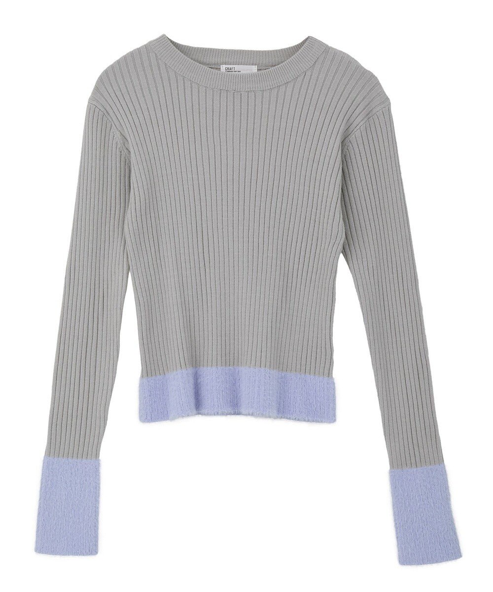 CRAFT STANDARD BOUTIQUE とてもち袖シャギーニットプルオーバー 