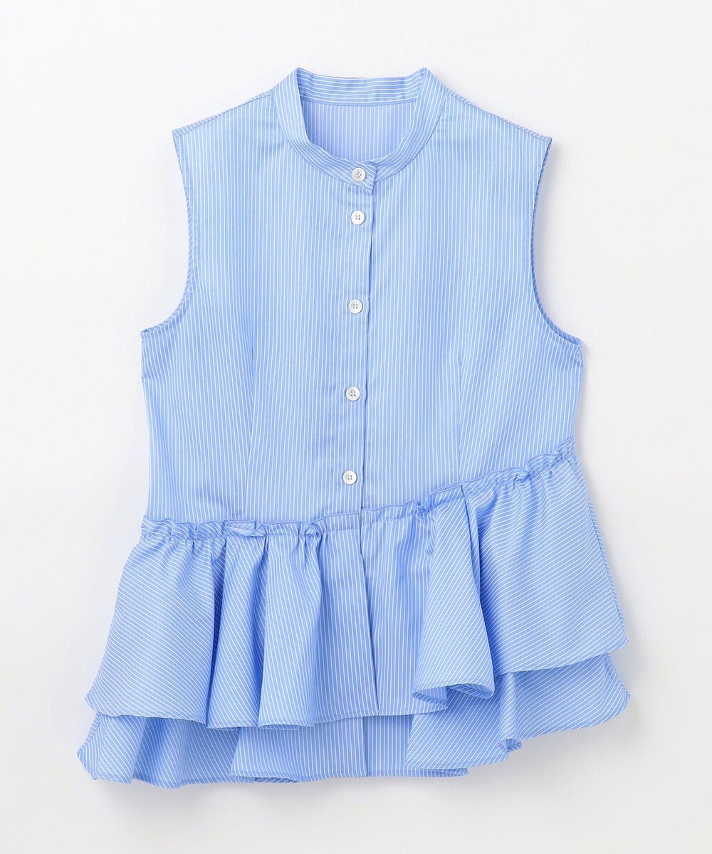 GRACE CONTINENTAL ヘムフリルノースリーブ 