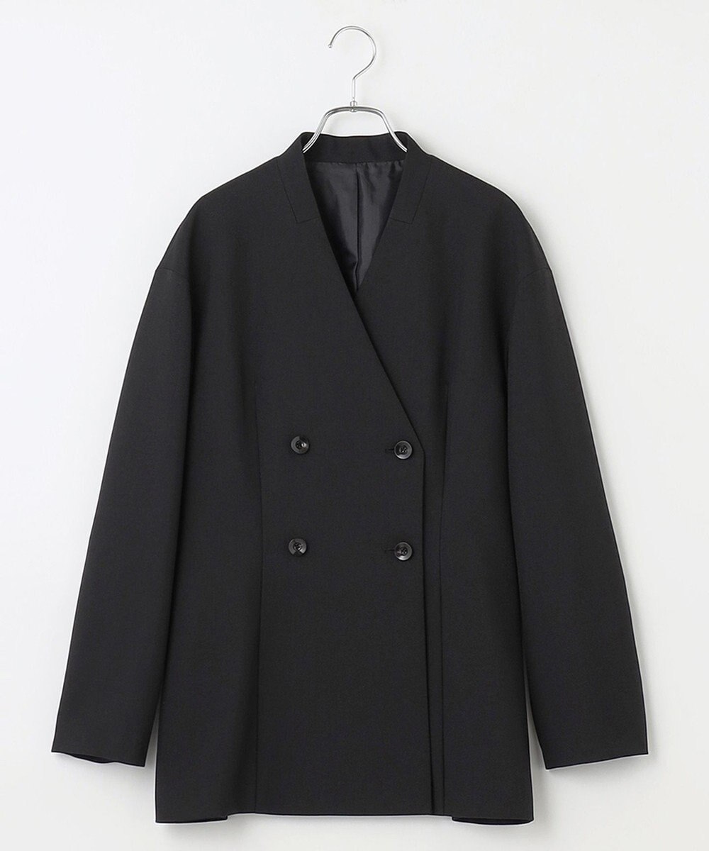 #Newans ウエストシェイプダブルジャケット 