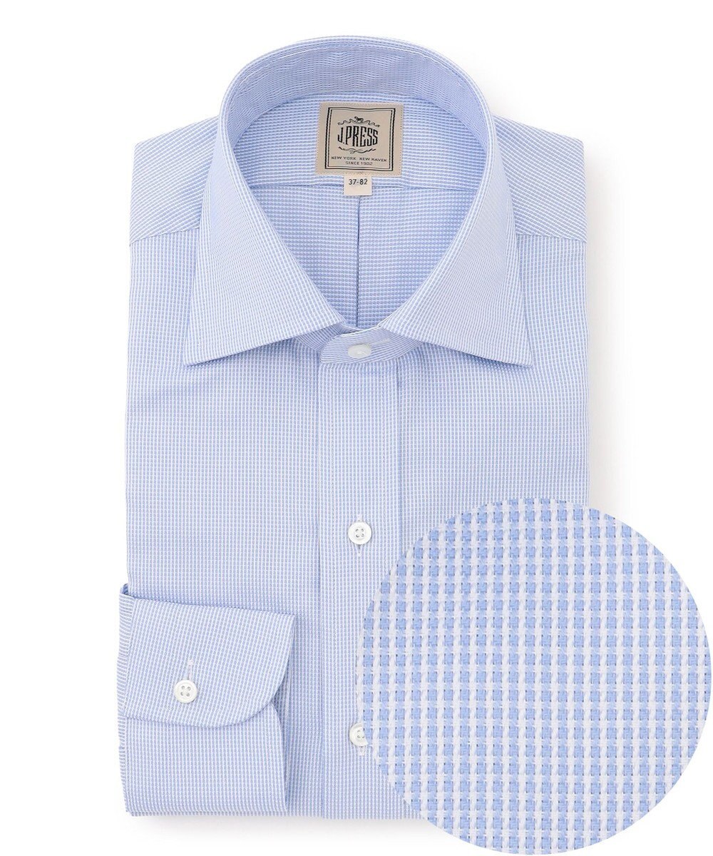 J.PRESS MEN 【Single Needle Tailoring / 形態安定】MILETAエレガントドビー ドレスシャツ / ワイド 