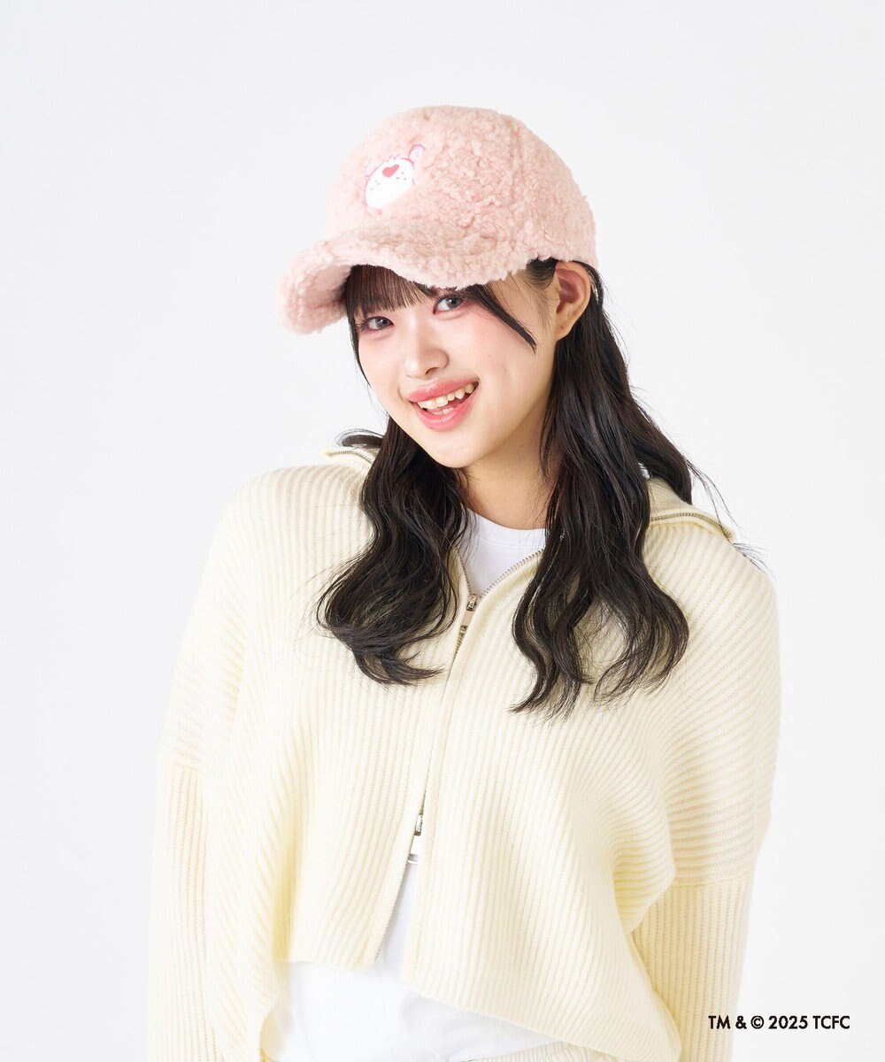 MOONBAT Care Bears(ケアベア) ボアキャップ 帽子 手洗い可能 サイズ調整可能 