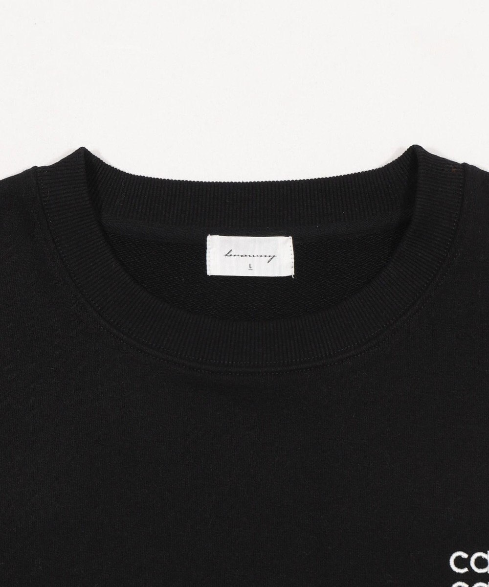 WEGO 【ユニセックス着用ITEM】ショートドロストワンポイント刺繍プルオーバー 