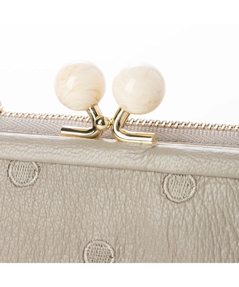 UNBILLION 【テレビ ドラマ着用アイテム】perche アクリル玉がま口2つ折り財布 