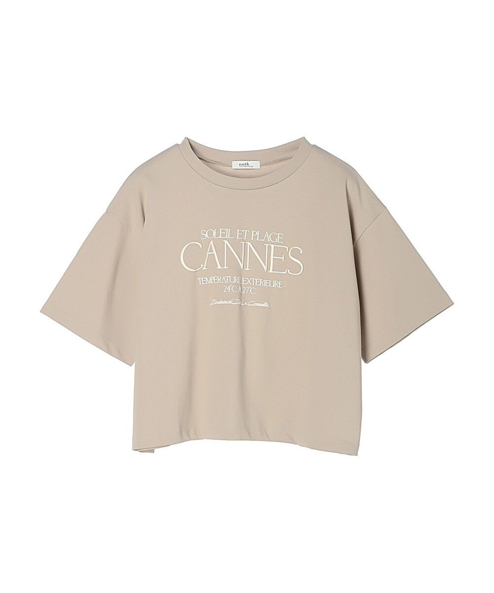 earth music&ecology ＣＡＮＮＥＳ　ショートＴ 