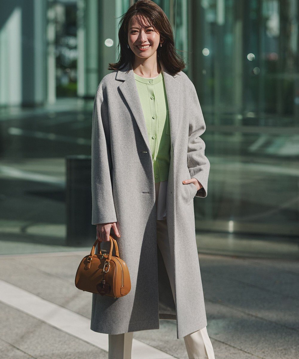 23区 【WEB&一部店舗限定】ウールモッサ チェスターコート 