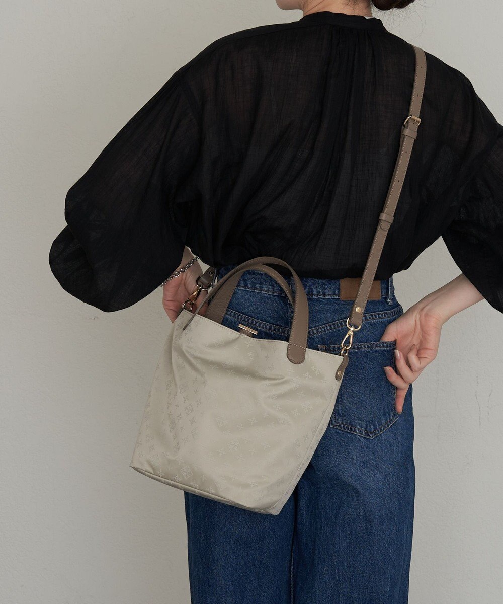 russet ナイロンジャガード2WAYミニトートバッグ(SF-260) 