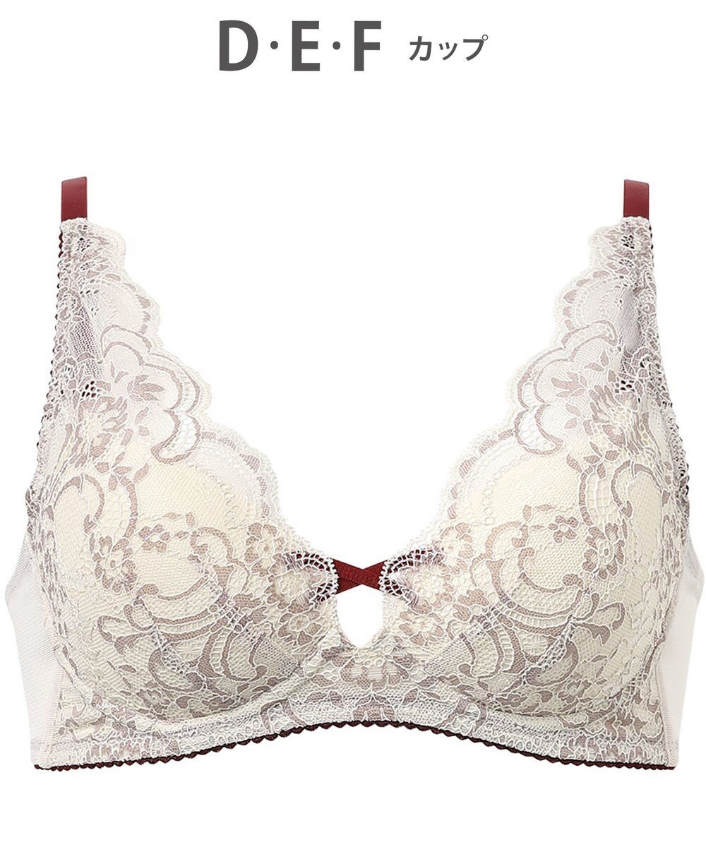 WACOAL 【重力ケアブラ】 ノンワイヤーブラ バストを重力から守る まる胸をキープ ラクなつけごこち Gカップまで対応 大きいサイズ レディース BXB194 /ワコール 