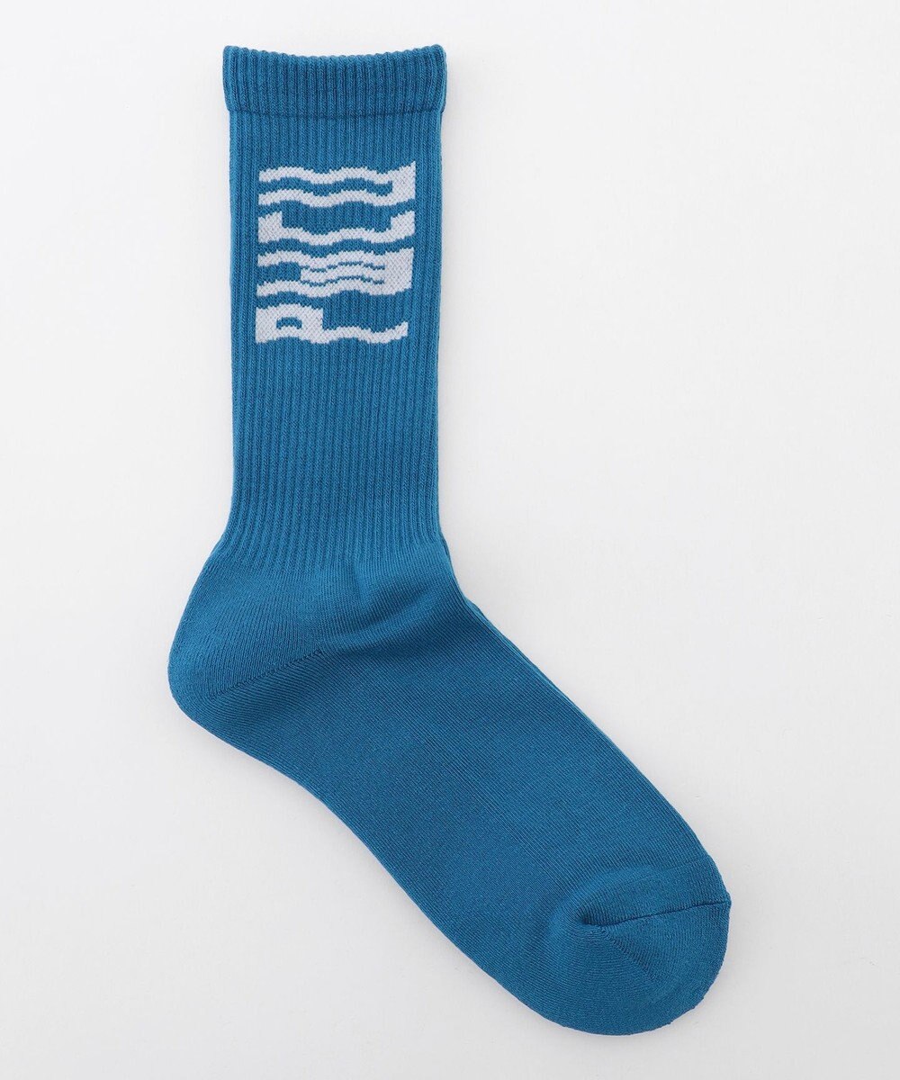 PW CIRCULUS 【MEN】WAVYロゴソックス ゴルフ 