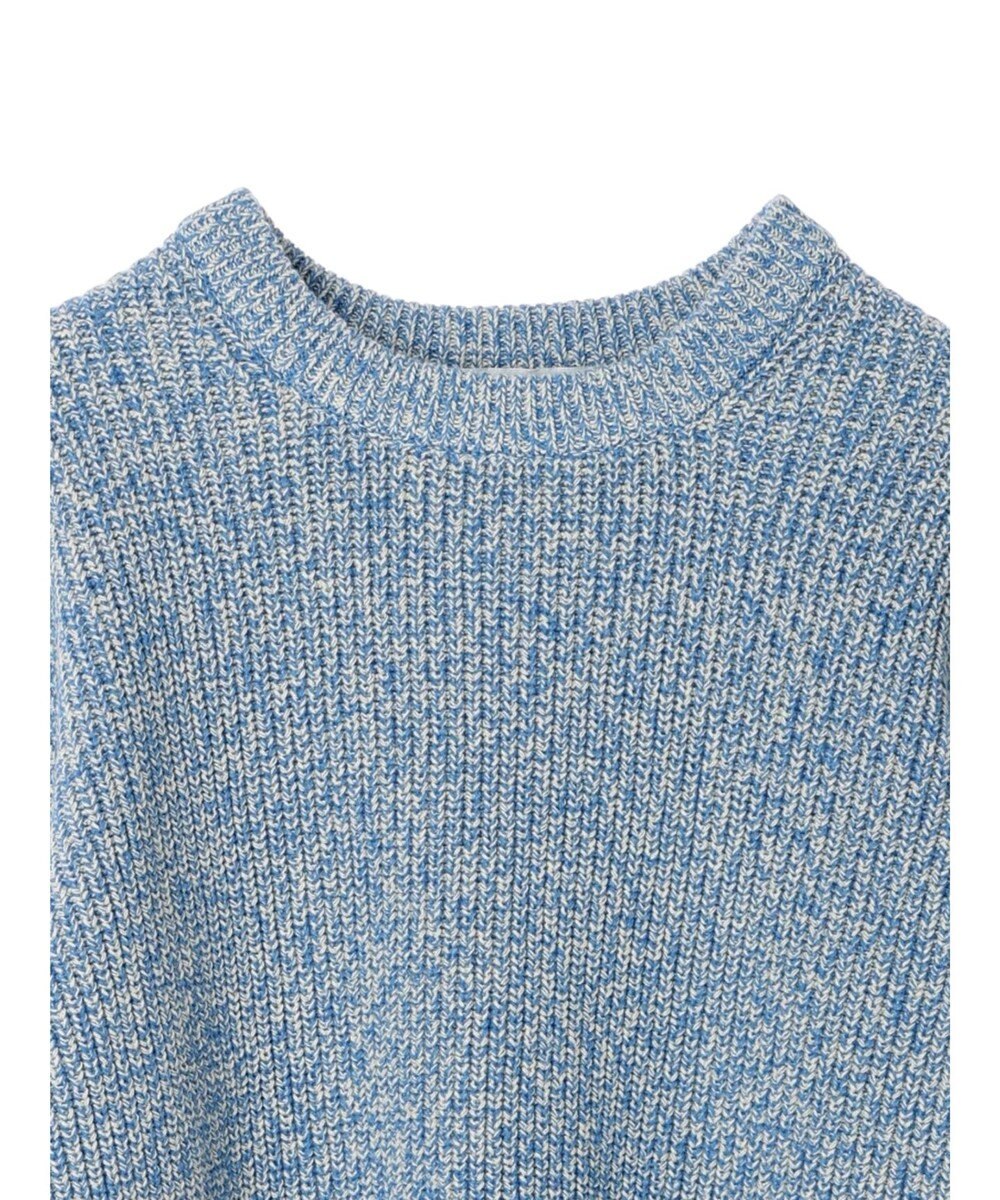 AMERICAN HOLIC 片畦クルーネックニットプルオーバー 