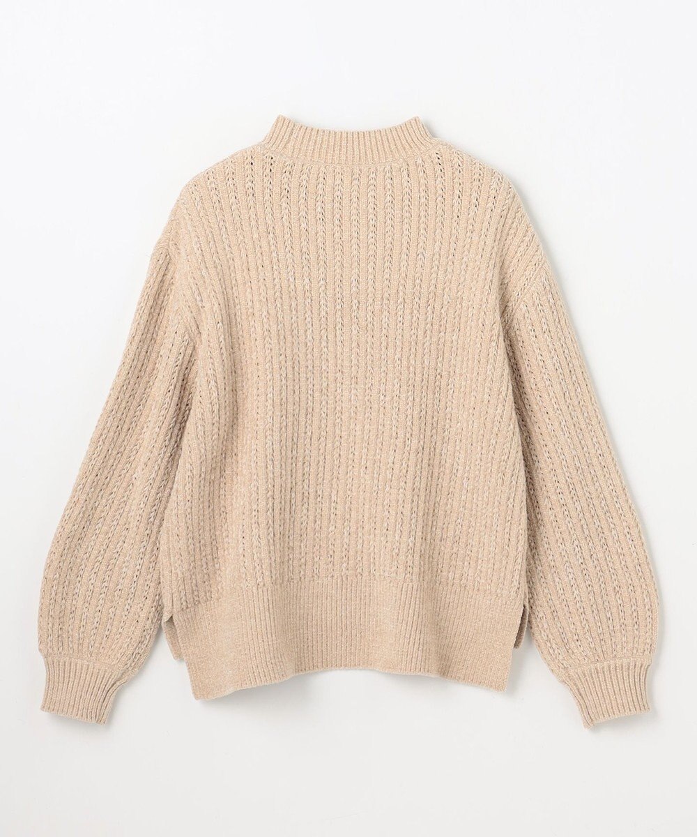 ANY レーシーモールニット 