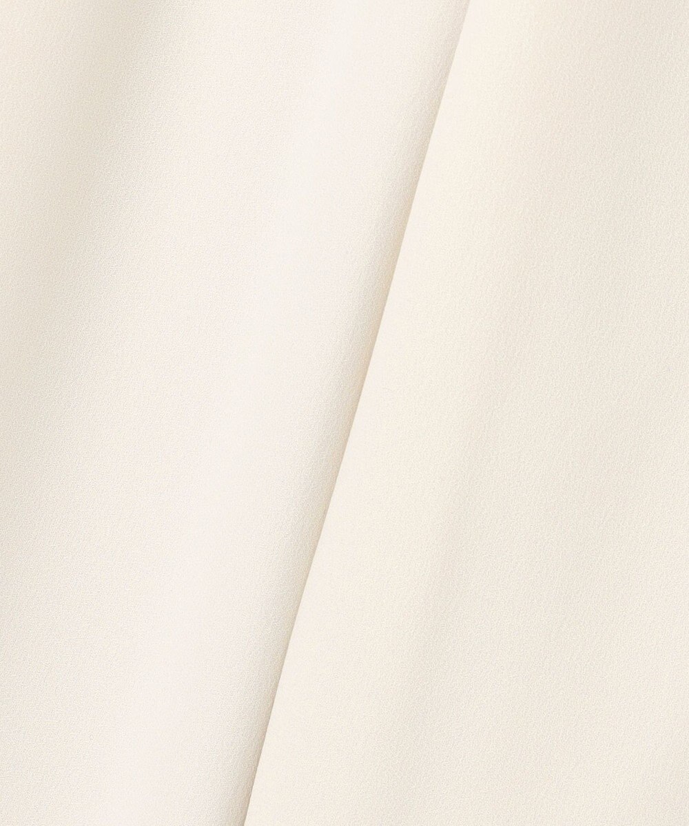 23区 【接触冷感/UVカット/吸水速乾】ストレッチジョーゼット ワイド パンツ 