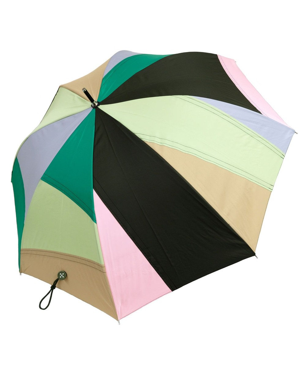 +RING 【プラスリング】【限定/日本製】 UNISEX 雨傘（長）60cm  SR13 GRN NEW COLLECTION 緑