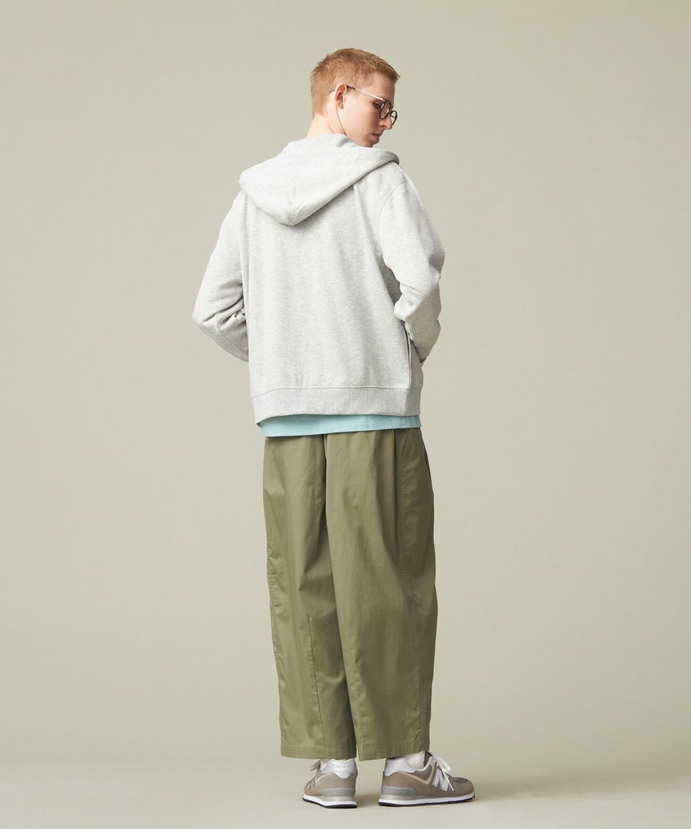 J.PRESS YORK STREET 【UNISEX】裏毛フルジップパーカー 