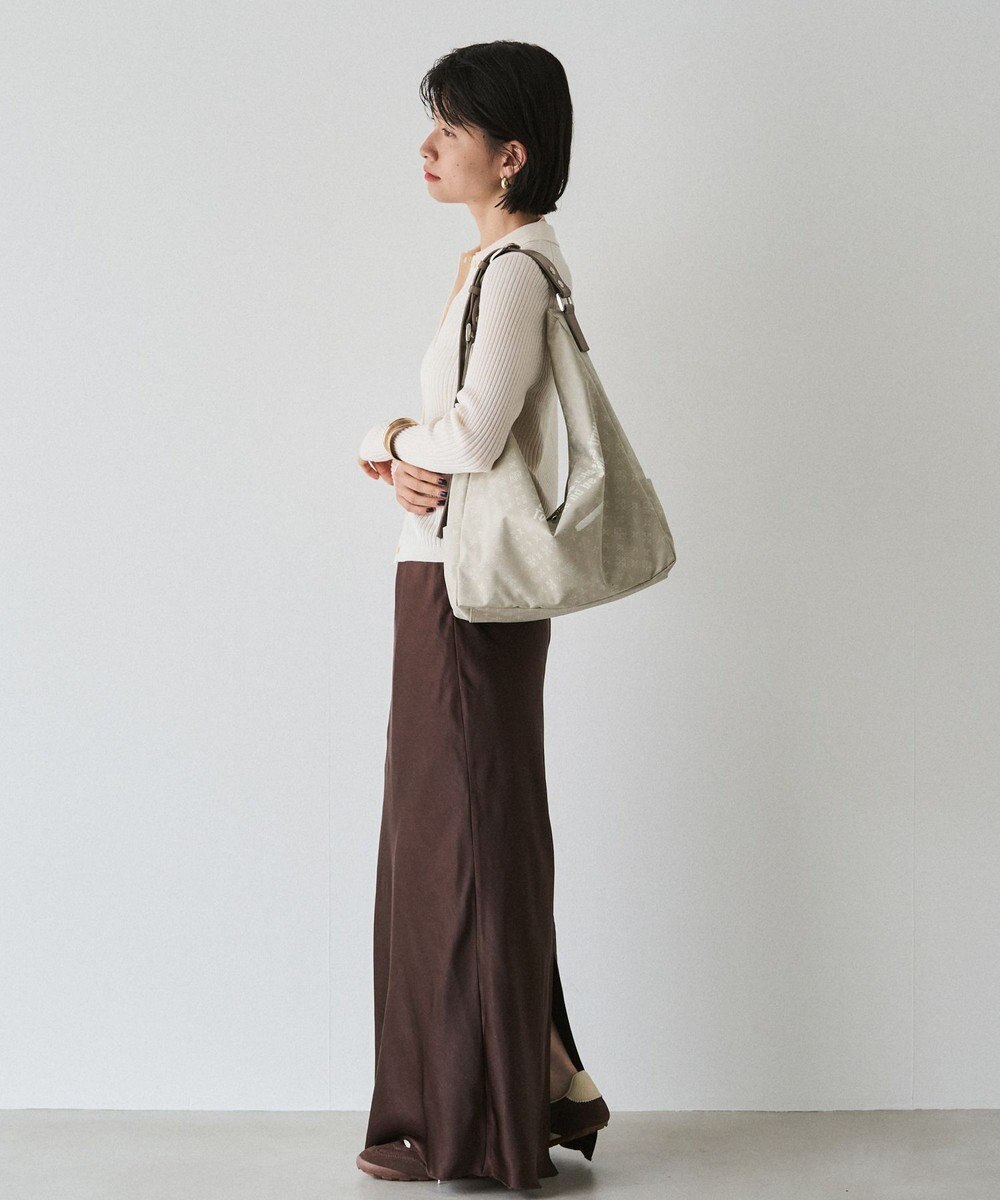 russet ステンシル風プリント ナイロン2WAYショルダーバッグ(SF-271) 