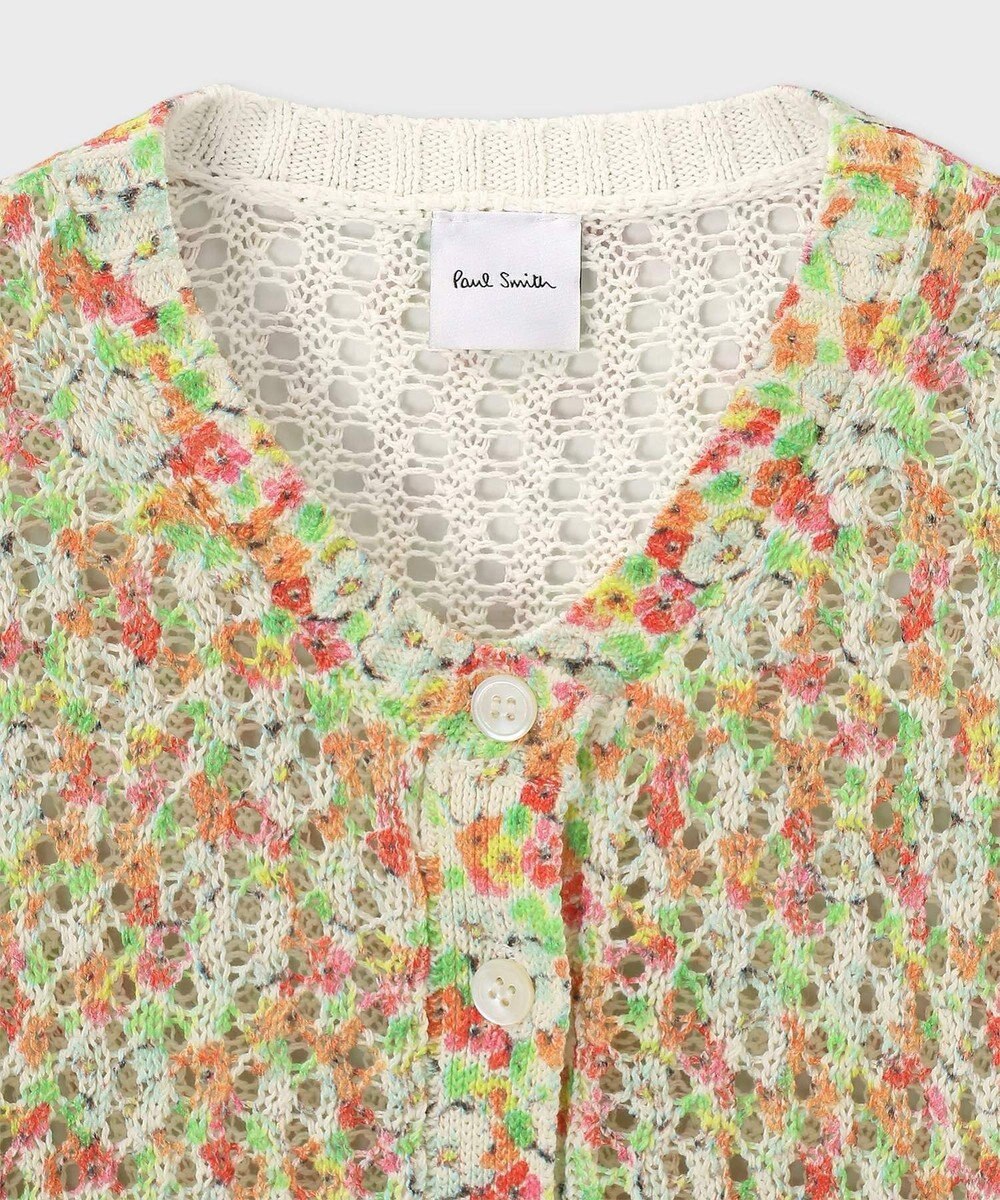 Paul Smith Garden Floral 半袖カーディガン 
