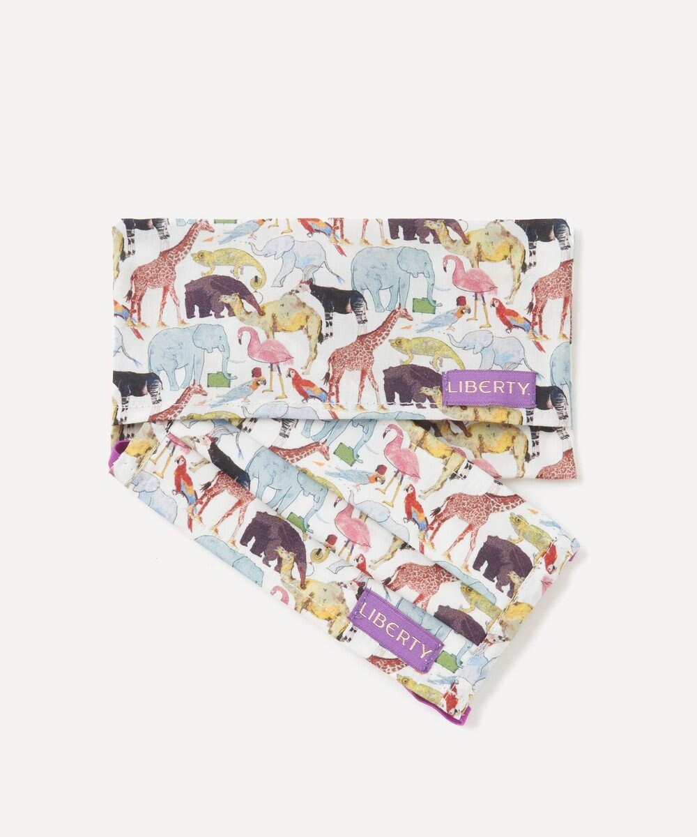 LIBERTY. キュー・フォー・ザ・ズー ポーチ付きキッズ フェイスカバー 5枚セット 