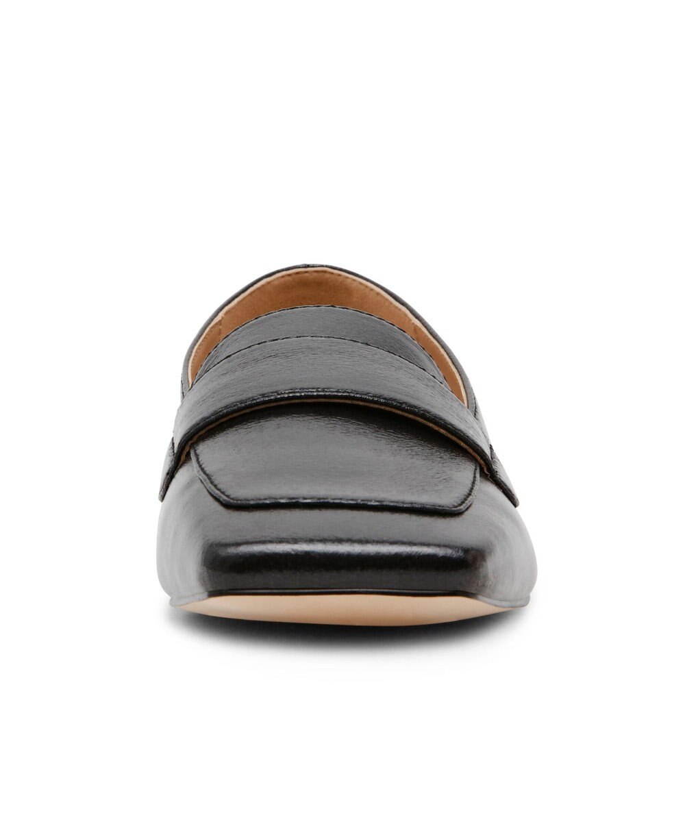 STEVE MADDEN MONARC スクエアトゥフラットローファー 