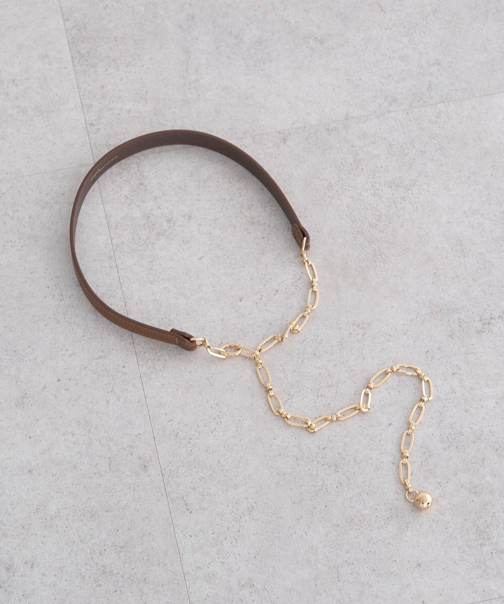 earth music&ecology デザインチェーンＭＩＸベルト 