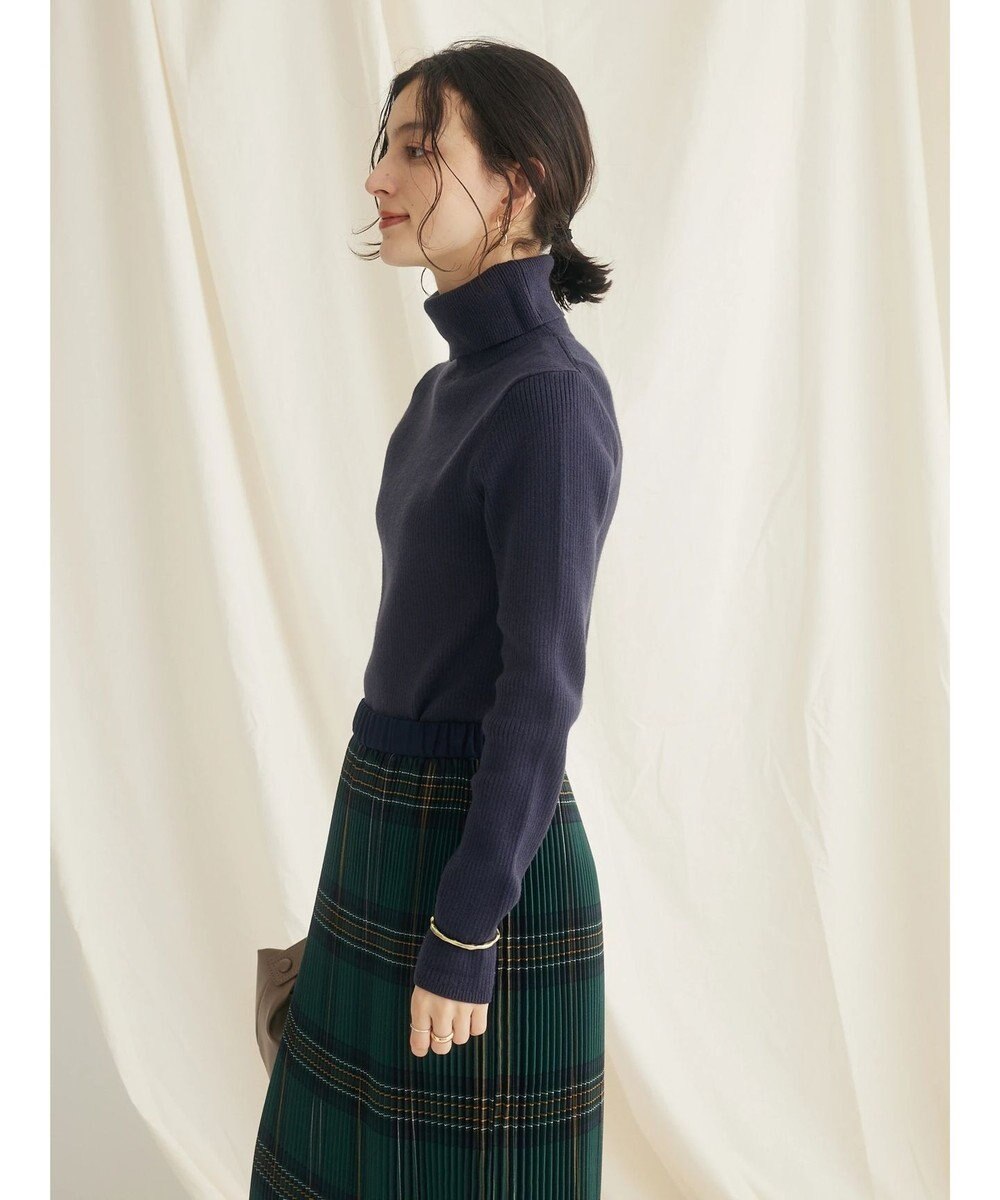 CRAFT STANDARD BOUTIQUE リブタートルネックニットプルオーバー 