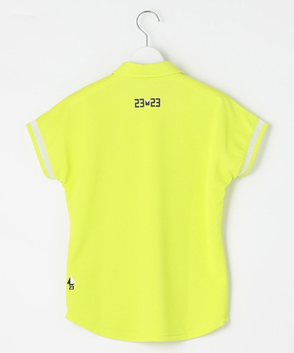 23区GOLF 【WOMEN】エイトロックカノコ カラーポロシャツ 