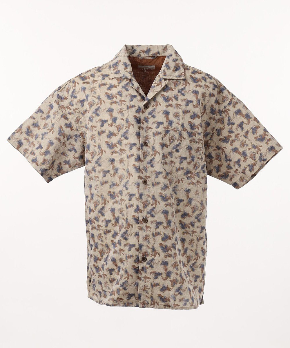 JOSEPH ABBOUD MOUNTAIN 【SPACE】OGアロハリーフ シャツ 