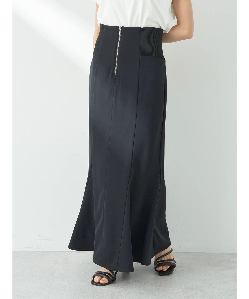 earth music&ecology バックレースサイドリブマーメイドスカート 