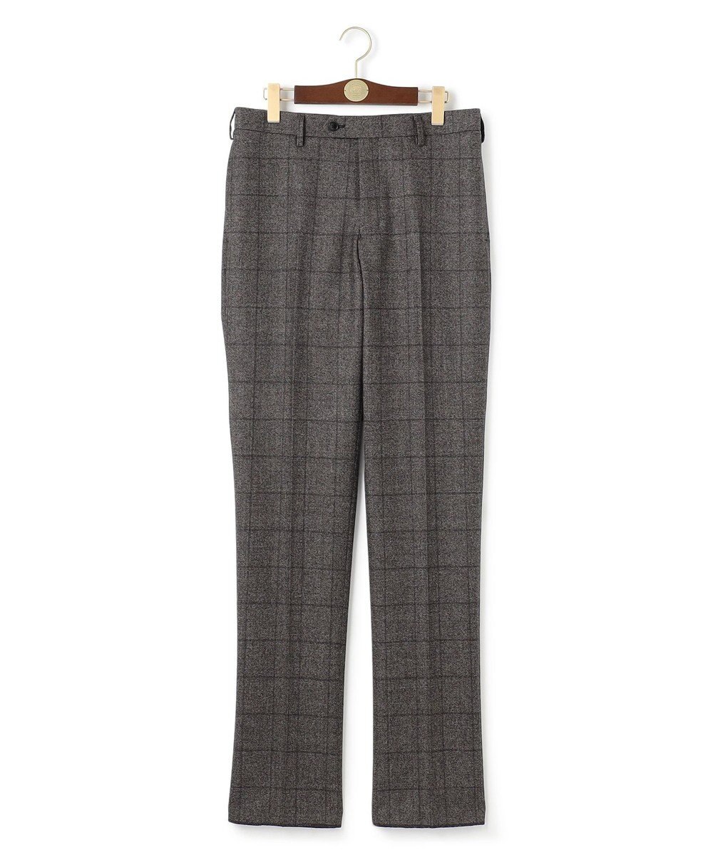 J.PRESS MEN 【WEB・一部店舗限定】ソフトタッチツイスト ウィンドーペーン スラックス 
