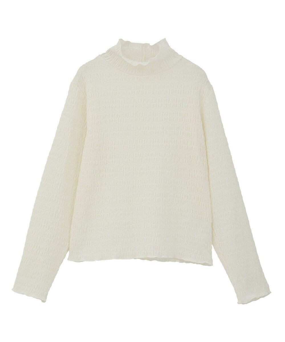 Green Parks ・Ｐｅｔｉｔ　Ｆｌｅｕｒ　ジャガードハイネックロンＴ 