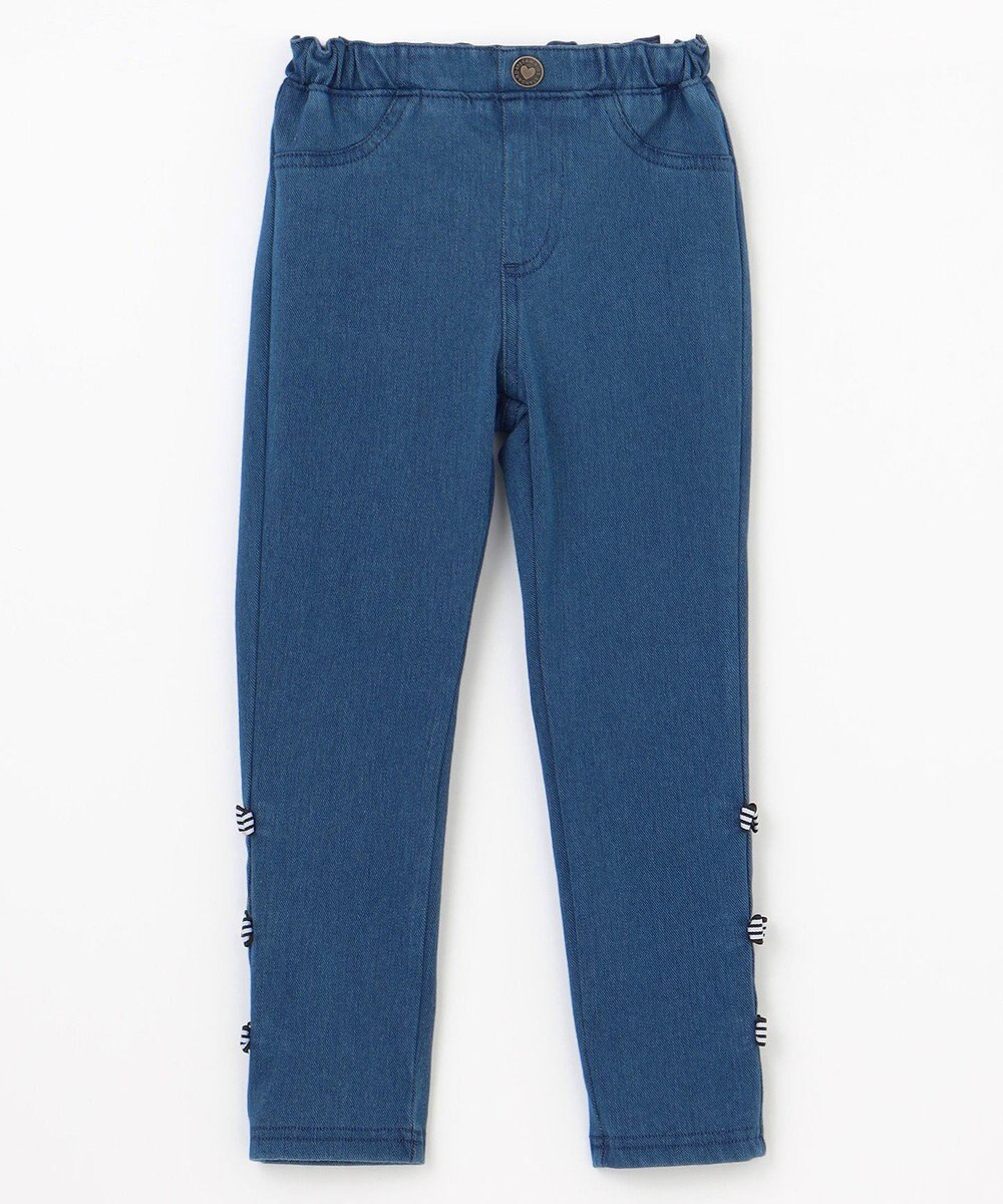 ANY KIDS カットデニム ガーリーパンツ 