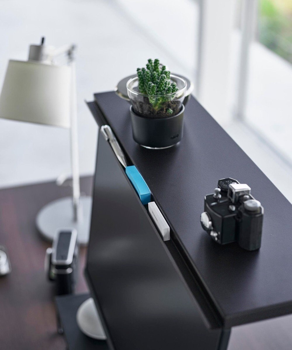 tower モニター上下ラック タワー 2段 ブラック 