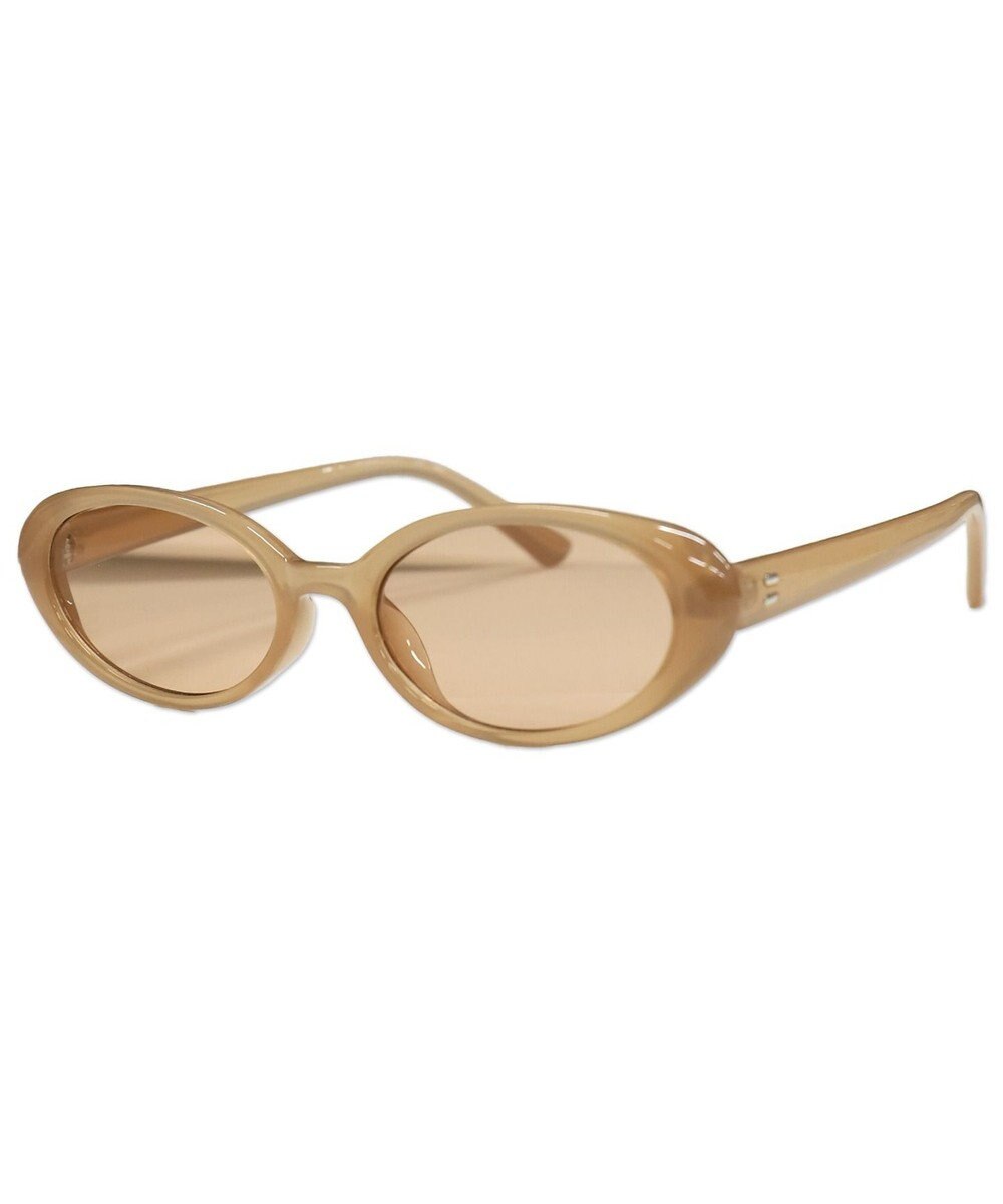 WEGO 【ユニセックス着用ITEM】オーバルカラーレンズアイウェア 