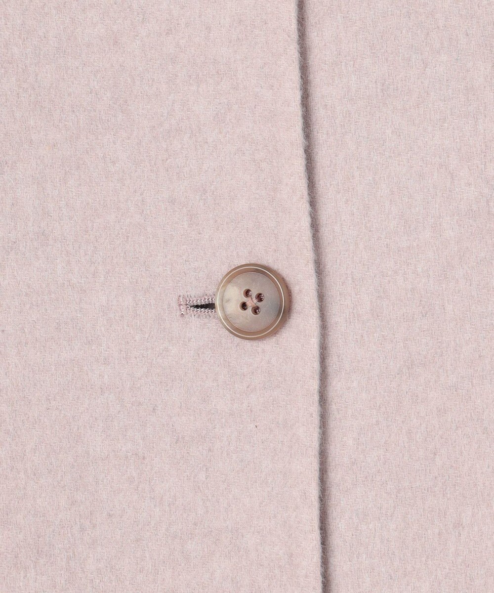 J.PRESS LADIES L 【リバーシブル】ウールナイロン リバー ミドル コート 