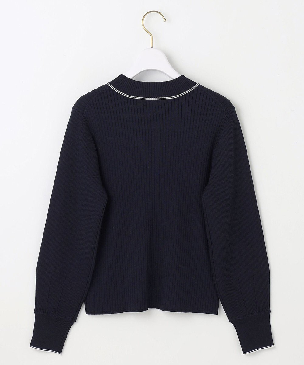 ANY SIS 【アンサンブル対応】バイカラーリブ ニット 