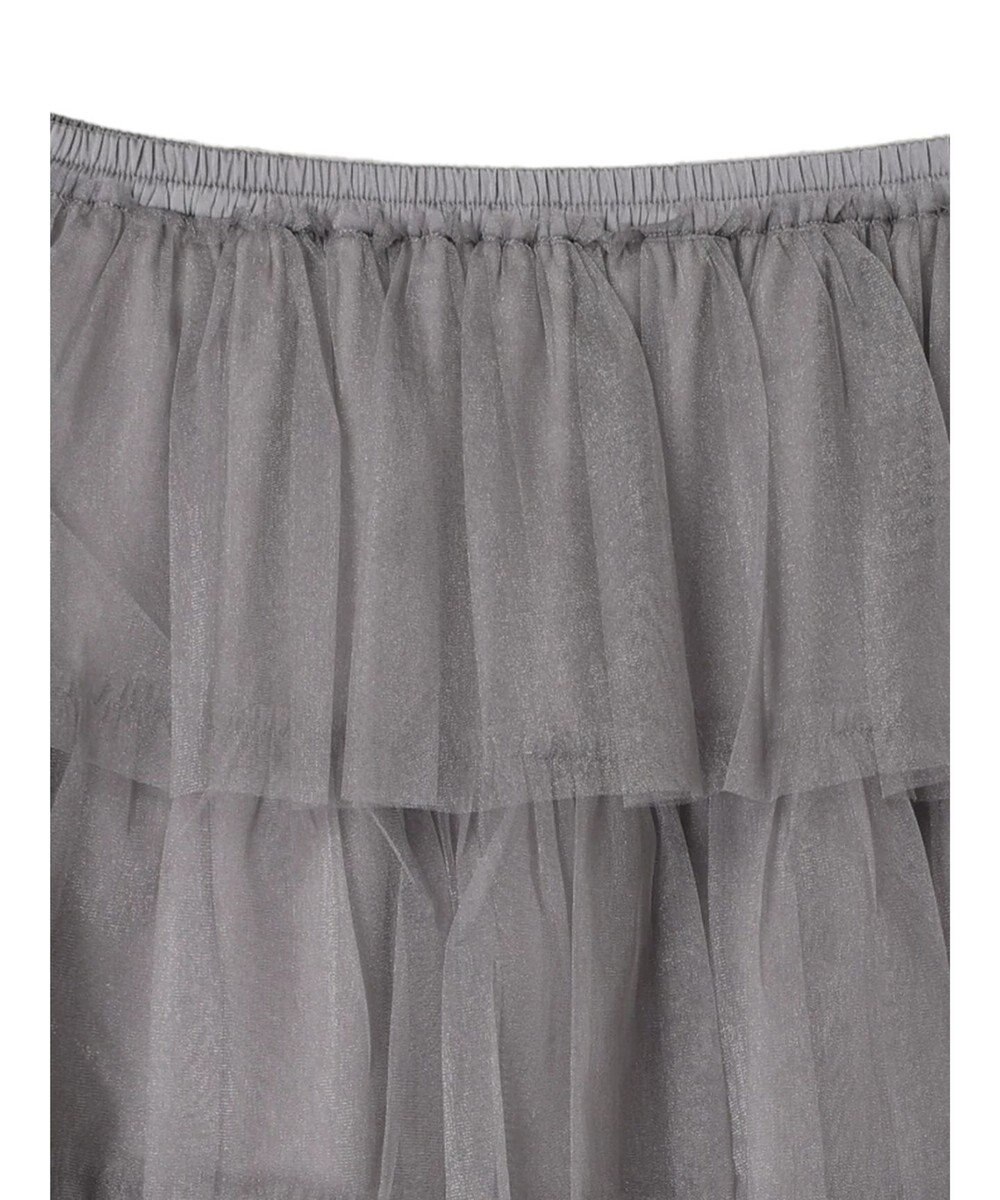 Green Parks ・ＥＬＥＮＣＡＲＥ　ＤＵＥ　ティアードラメチュールスカート 