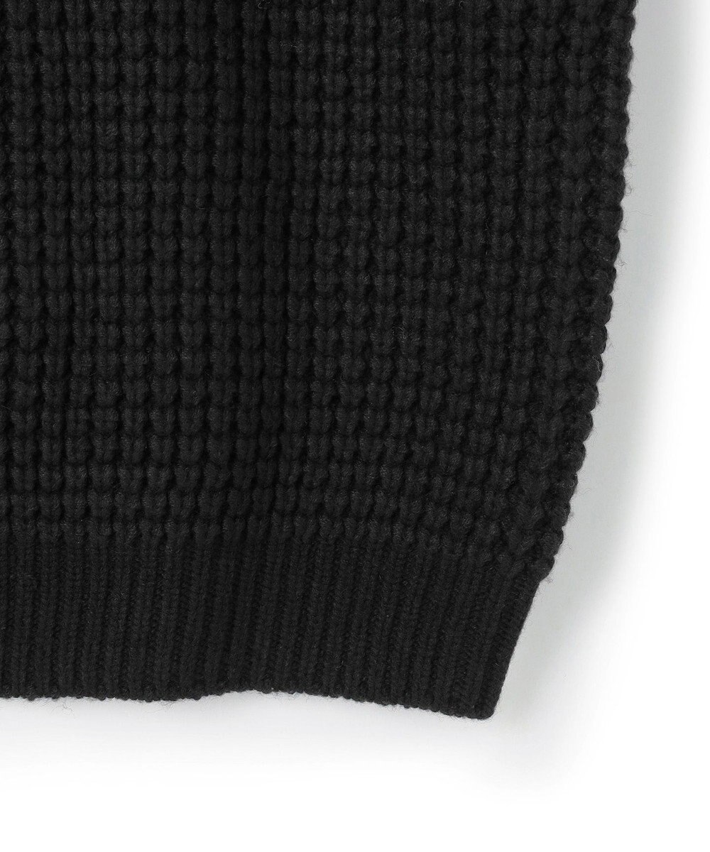 UNFILO MENS 【男女兼用】ウールポップコーン クルーネック ニット 