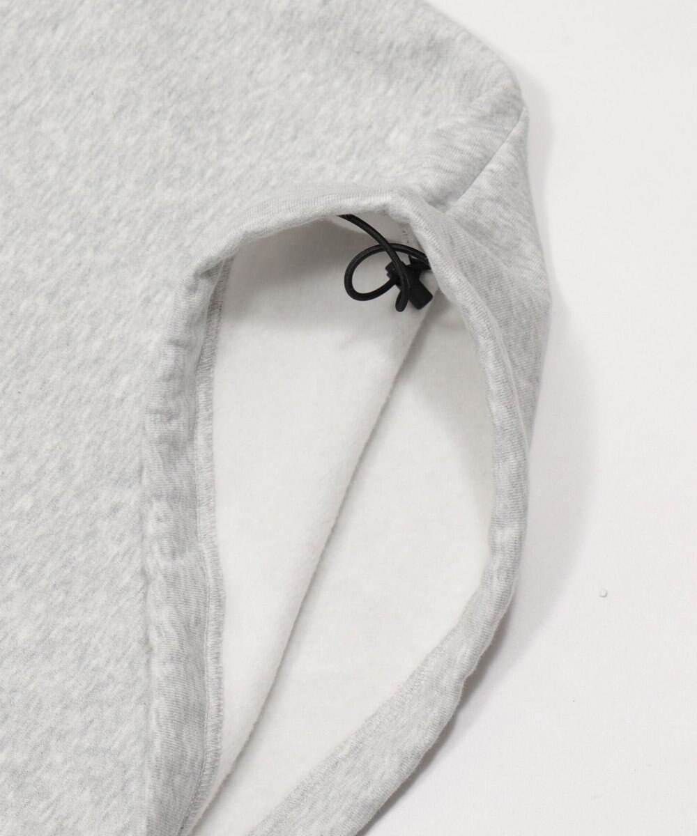 WEGO 【ユニセックス着用ITEM/MLサイズ展開/裏起毛】ショートドロストヘンリーネックプルオーバー 