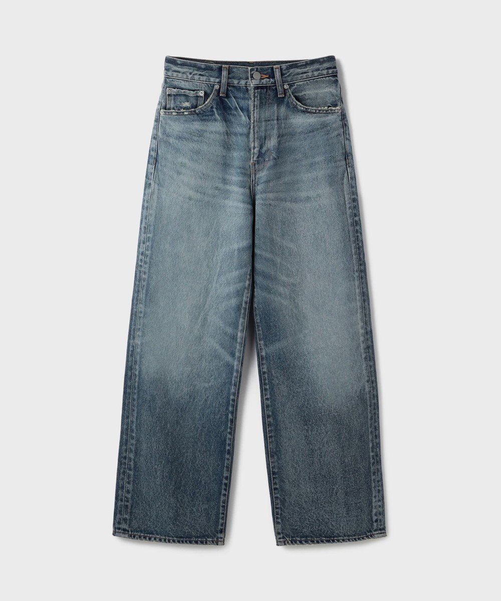 GRACE CONTINENTAL ワイドストレートデニムパンツ 