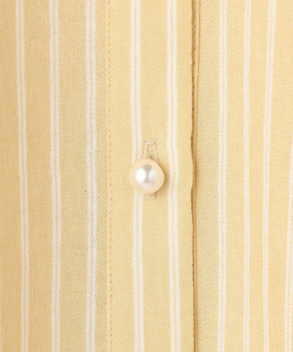 ANY SIS L 【2WAY】スムージーポリエステル フリルネック ブラウス 