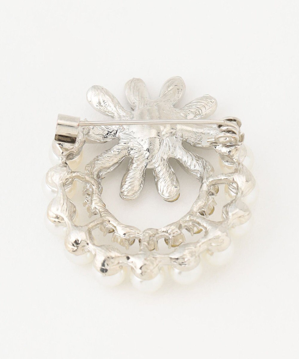 23区 【APPLAUDIR】ビジューパールブローチ 